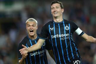 Am Ende jubelte Brügge hochverdient. 