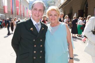 Andreas Thies und Marlies Muhr. 