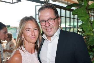 Die Hoteliers Andreas und Julia Gfrerer 