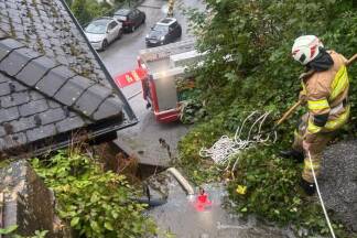 Auch in Bad Gastein rückte die Feuerwehr aus. 