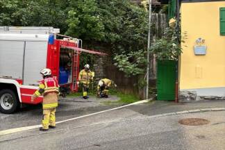 Auch in Bad Gastein rückte die Feuerwehr aus. 