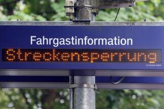  Zwei Wochen lang war das Deutsche Eck gesperrt. 