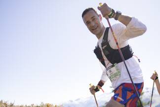 Auch TV-Moderator Kai Pflaume war bei den Infinite Trails mit dabei. Auch TV-Moderator Kai Pflaume war bei den Infinite Trails mit dabei.