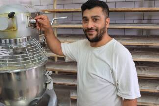 Bäckergehilfe Ahmed Mushtaba 