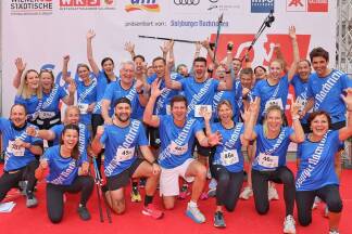 Das SN-Team war bestens gelaunt. 