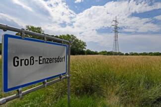 Hier soll in einigen Jahren die S1 inklusive Lobautunnel vorbeiführen 