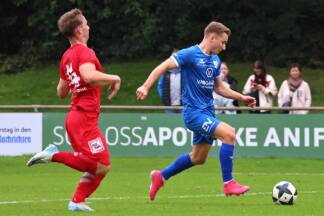 Sebastian Hölzl (rechts) traf zum 1:0. 