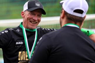 Uwe Deussen (links) ist nicht mehr Brucks Trainer. 