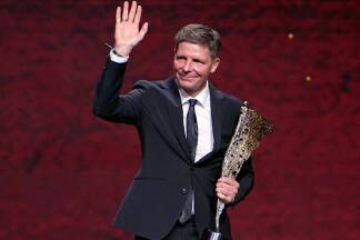 Oliver Glasner, Fußball (Trainer des Jahres) im Rahmen der Lotterien-Sporthilfe-Gala. 