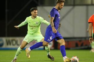 Manuel Jung traf gegen den SAK zum Sieg in der Salzburger Liga. 