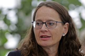 Martina Berthold, Landessprecherin der Grünen  