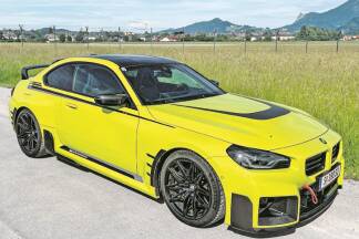 Sieht brutal aus – und fährt sich auch so: das M2 Coupé.  Sieht brutal aus – und fährt sich auch so: das M2 Coupé.