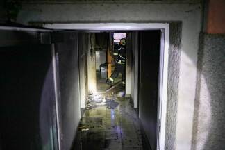 Kellerbrand in der Stadt Salzburg  