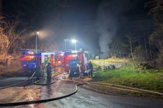 Insgesamt standen rund 60 Feuerwehrleute der Wehren Pfarrwerfen und Werfen mit fünf Fahrzeugen etwa zweieinhalb Stunden im Einsatz. 