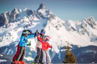 Das Skigebiet Monte Popolo in Eben bietet breite und übersichtliche Pisten bei besten Aussichten. 