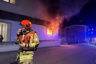 Im Einsatz standen dreißig Kräfte der Feuerwehr Mittersill 