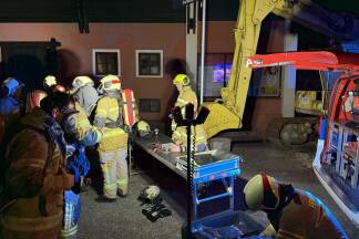 Weitere Bilder vom Brandeinsatz in Mittersill. 