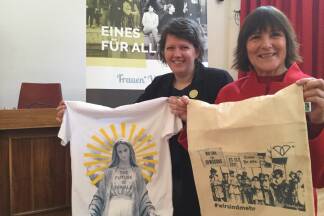 Auch die Landtagsabeordnete Barbara Sieberth (Grüne) und die pensionierte Salzburger Pädagogin Helga Castrian unterstützen das Frauenvolksbegehren.  