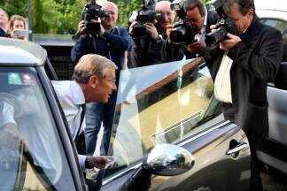 Der Salzburger ÖVP-Obmann Landeshauptmann Wilfried Haslauer, am Mittwoch, 2. Mai 2018, vor Beginn des ÖVP-Präsidiums in Salzburg.   Der Salzburger ÖVP-Obmann Landeshauptmann Wilfried Haslauer, am Mittwoch, 2. Mai 2018, vor Beginn des ÖVP-Präsidiums in Salzburg.