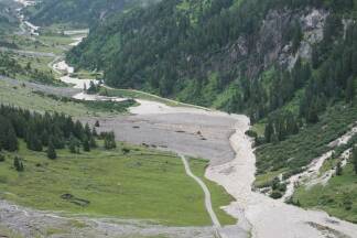Hochwasser in Mittersill: Lage im Pinzgau entspannt sich Hochwasser in Mittersill: Lage im Pinzgau entspannt sich