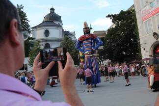Klar waren die Samsone ein begehrtes Fotomotiv. 