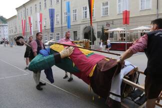 Logistik und Muskelkraft waren gefragt. 