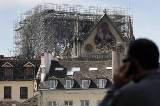 Sanierungsfall – die Kathedrale Notre-Dame. 