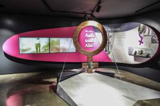 Blick in die Ausstellung 