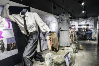 Blick in die Ausstellung 