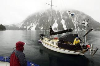 Landschaft bei Valdez (Alaska). 