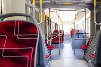 Am Montag geht der neue E-Obus in Betrieb.  