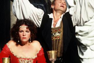 Elisabeth Trissenaar, Buhlschaft der Jahre 1987 bis 1989, mit Klaus Maria Brandauer. 