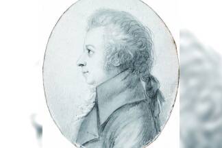 Dieses Mozart-Porträt entstand während seiner Reise 1789. 