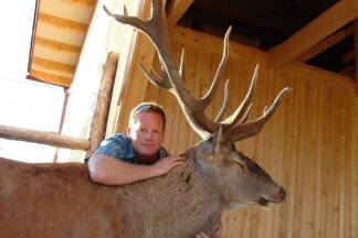 Wildtierzüchter Gerald Ragginger. 