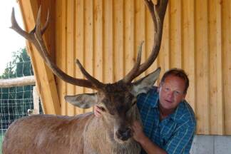 Wildtierzüchter Gerald Ragginger. 