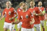 Marcel Sabitzer schoss Österreich per Strafstoß in Führung. 