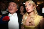 Baumeister Richard Lugner und sein Opernballgast Paris Hilton im Jahr 2007. 