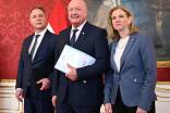ÖVP, SPÖ und Neos dürften ihr gemeinsames Programm am Donnerstag präsentieren. 