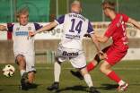 Sebastian Wörndl (links) ließ Hallwang am Samstag in der Salzburger Liga spät jubeln. 