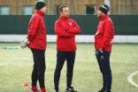 Amandus Künstner (links) arbeitete jahrelang für Grünau in der Regionalliga West. 
