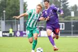 Gabriel Marusic (r.) will die Austria zur Sensation gegen Leader St. Pölten führen.  