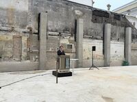 Bei den Salzburger Festspielen wird im Hinterhof gebaut: Festspielzentrum wächst