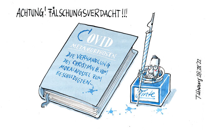 In ana blaun dintn (sitzn)