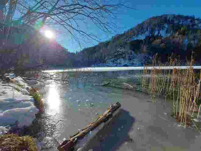 Eibensee im Winter 