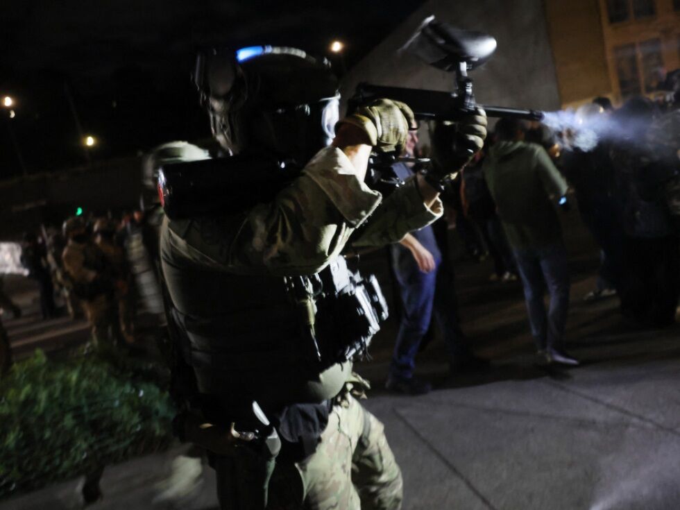 Kalifornische Nationalgarde nach Portland entsandt