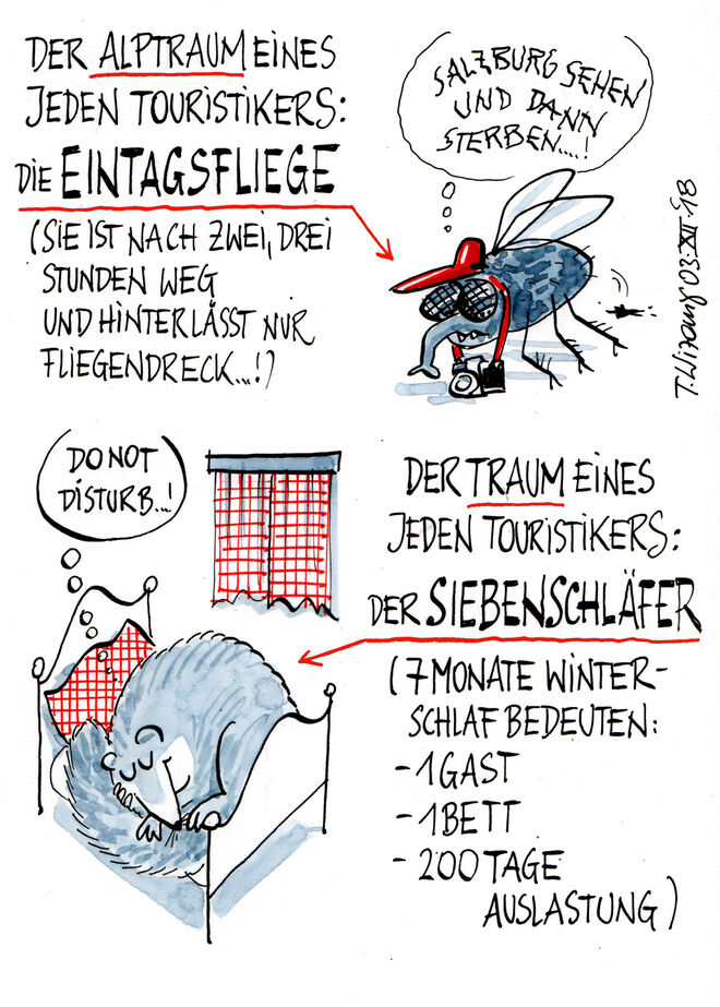 Kleine Tourismusfauna ...