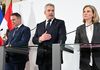 Koalition - Parteichefs sprachen über Budget und Leuchttürme