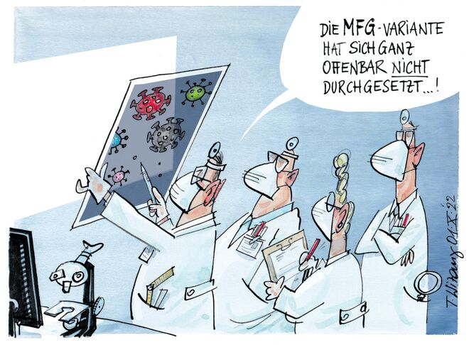 Natürliche Auslese  . .  .