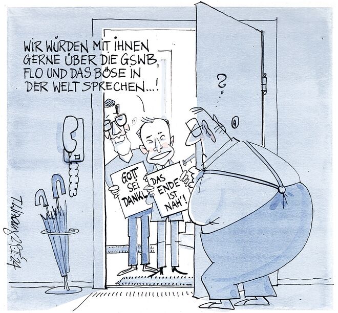 Von Tür zu Tür …