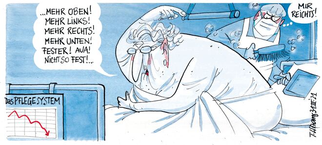 Krankenpfleger G.Duldig kehrt dem System den Rücken